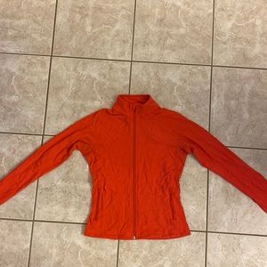 Coral lulu yoga jacket